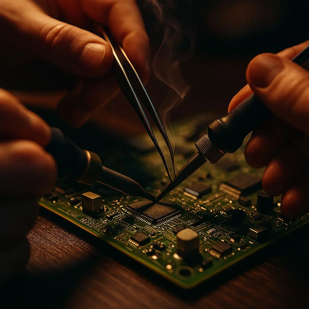 Reparera din styrenhet pa plats eller pa distans